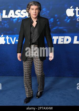 James Lance trifft am Dienstag, den 7. März 2023, auf der TED LASSO Season 3 Premiere der Apple Original Series im Regency Village Theater in Westwood, Kalifornien, ein. (Foto: Sthanlee B. Mirador/Sipa USA) Stockfoto