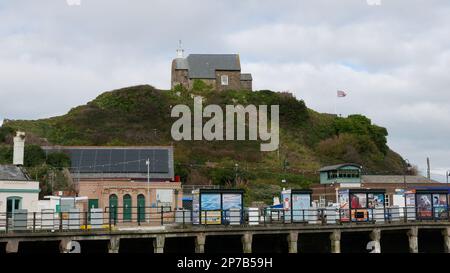 ST. Nikolaus Kapelle. Laternen-Hügel. Ilfracombe. Ich Bin Devon. England. uk. 2023 Stockfoto