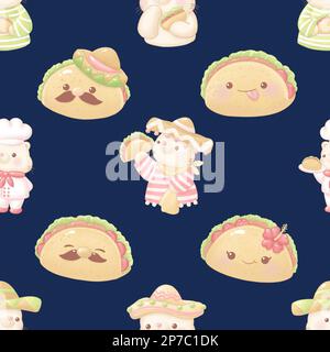 Ein nahtloses Muster, das für Drucke, Textilien, Design und vieles mehr verwendet werden kann. Die einzige Einschränkung ist Ihre Fantasie! Stockfoto