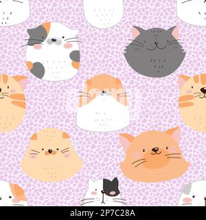 Ein nahtloses Muster, das für Drucke, Textilien, Design und vieles mehr verwendet werden kann. Die einzige Einschränkung ist Ihre Fantasie! Stockfoto