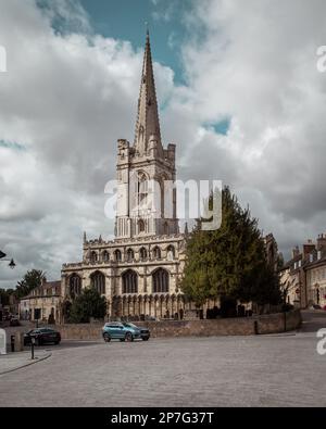 Allerheiligen-Kirche. Stamford, Lincolnshire, England. Stockfoto