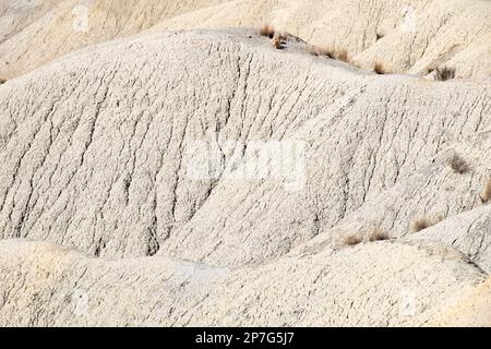 Wüstenlandschaft in der Nähe von Abanilla, Murcia Region, Spanien, Stockfoto