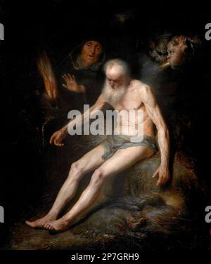 Job des niederländischen Künstlers aus dem Goldenen Zeitalter, Jan Lievens (1607-1674), Öl auf Leinwand, 1631 Stockfoto