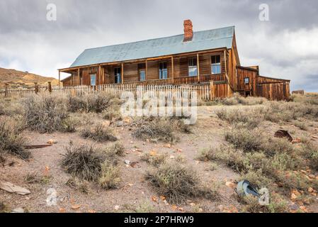 Bodie State Historic Park, Historische Geisterstadt Stockfoto