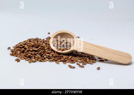 Leinsamen Stockfoto