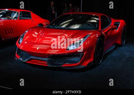 Supersportwagen im Toronto Metro Convention Centre ausgestellt Stockfoto