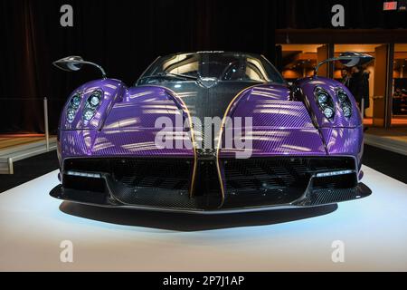 Supersportwagen im Toronto Metro Convention Centre ausgestellt Stockfoto