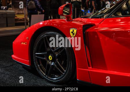 Supersportwagen im Toronto Metro Convention Centre ausgestellt Stockfoto