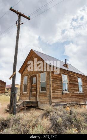 Bodie State Historic Park, Historische Geisterstadt Stockfoto