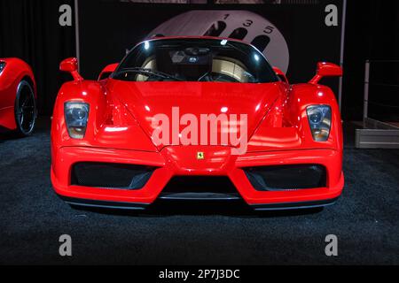 Supersportwagen im Toronto Metro Convention Centre ausgestellt Stockfoto