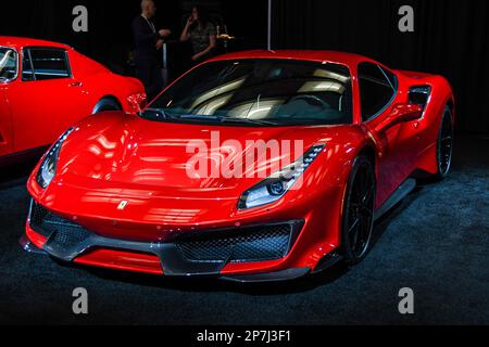 Supersportwagen im Toronto Metro Convention Centre ausgestellt Stockfoto