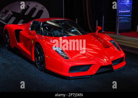 Supersportwagen im Toronto Metro Convention Centre ausgestellt Stockfoto