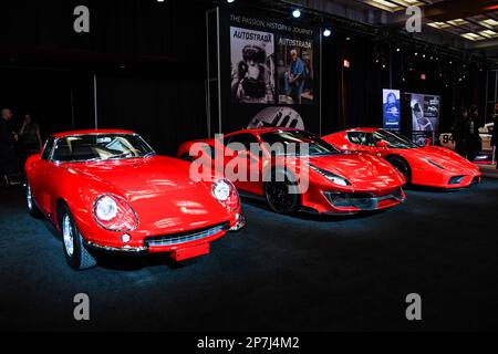 Supersportwagen im Toronto Metro Convention Centre ausgestellt Stockfoto