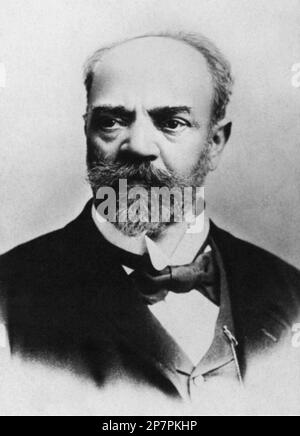 1890 c, ÖSTERREICH : der böhmische Komponist ANTONIN DVORAK ( 1841 - 1904 ). In der NEW WORLD SYMPHONY , die er als Regisseur eines Konservatoriums in New York komponierte , nutzte er amerikanische Volksthemen . - COMPOSITORE - OPERA LIRICA - CLASSICA - KLASSISCH - PORTRÄT - RITRATTO - MUSICISTA - MUSICA - Bart - barba - Kragen - colletto - Krawatte - Cravatta - papillon - ARCHIVIO GBB Stockfoto