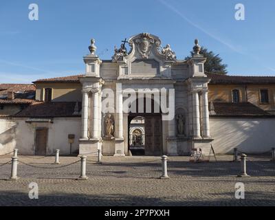 La Certosa ehemaliges Kloster und Nervenklinik in Collegno, Italien Stockfoto