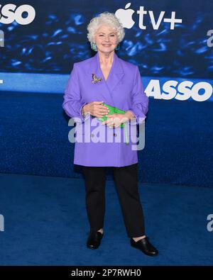 7. März 2023, Westwood, Kalifornien, USA: ANNETTE BADLAND nimmt an der Apple Original Series ''Ted Lasso'' Season 3 Premiere Teil. (Kreditbild: © Billy Bennight/ZUMA Press Wire) NUR REDAKTIONELLE VERWENDUNG! Nicht für den kommerziellen GEBRAUCH! Stockfoto