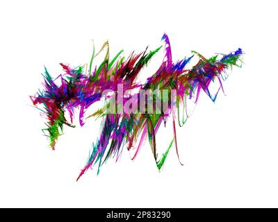 Betreten Sie das bezaubernde Reich der künstlichen Fractals begeben Sie sich auf eine Reise unendlicher Komplexität und entdecken Sie die faszinierende Schönheit von Mathematikdesign Stockfoto