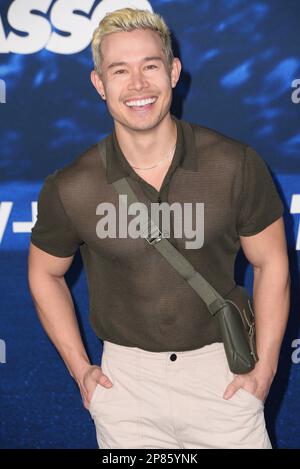 Colton Tran nimmt an der Premiere der Staffel 3 „Ted Lasso“ Teil. Stockfoto