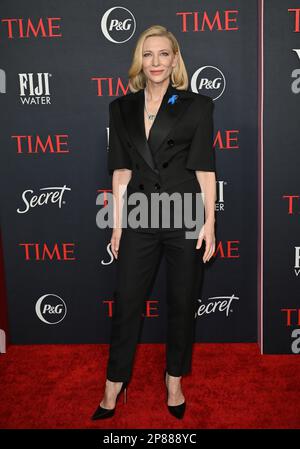 Los Angeles, USA. 08. März 2023. Cate Blanchett auf der Time Women of the Year Gala im Four Seasons Hotel, Los Angeles. Bildnachweis: Paul Smith/Alamy Live News Stockfoto