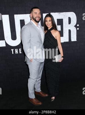 New York City, USA. 08. März 2023. Daniel Finlay nimmt an der New Yorker Premiere „Luther: The Fallen Sun“ Teil, die am 8. März 2023 im Paris Theater in New York City, NY, stattfindet © Steven Bergman/AFF-USA.COM Kredit: AFF/Alamy Live News Stockfoto