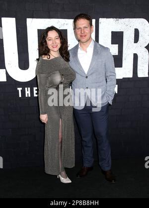New York City, USA. 08. März 2023. Thomas Coombes nimmt an der New Yorker Premiere „Luther: The Fallen Sun“ Teil, die am 8. März 2023 im Paris Theater in New York City, NY, stattfindet © Steven Bergman/AFF-USA.COM Kredit: AFF/Alamy Live News Stockfoto