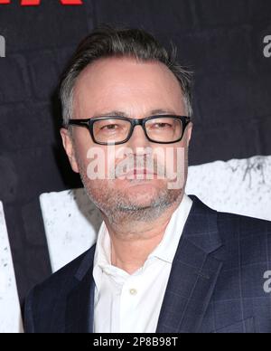 New York City, USA. 08. März 2023. Jamie Payne nimmt an der New Yorker Premiere „Luther: The Fallen Sun“ Teil, die am 8. März 2023 im Paris Theater in New York City, NY, stattfindet © Steven Bergman/AFF-USA.COM Kredit: AFF/Alamy Live News Stockfoto