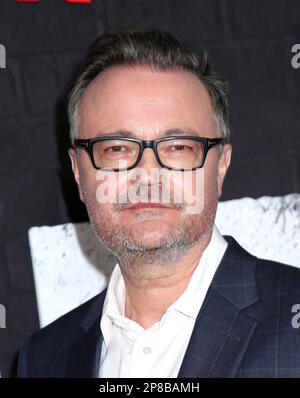 New York City, USA. 08. März 2023. Jamie Payne nimmt an der New Yorker Premiere „Luther: The Fallen Sun“ Teil, die am 8. März 2023 im Paris Theater in New York City, NY, stattfindet © Steven Bergman/AFF-USA.COM Kredit: AFF/Alamy Live News Stockfoto