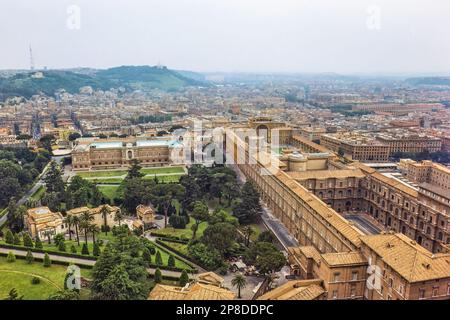 Blick auf den Vatikan in Rom Stockfoto