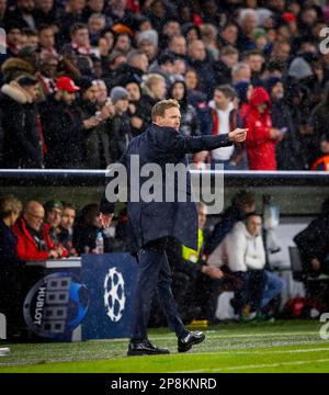 Munic, Deutschland. 8. März 2023. Trainer Julian Nagelsmann (München) Bayern Munic - Paris Saint Germain Bayern München - Paris St Germain UEFA Champio Stockfoto