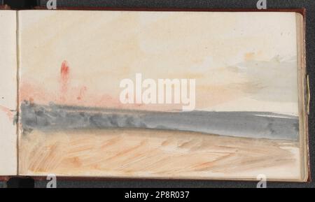 Das Channel Sketchbook, circa 1845, von Joseph Mallord William Turner Stockfoto