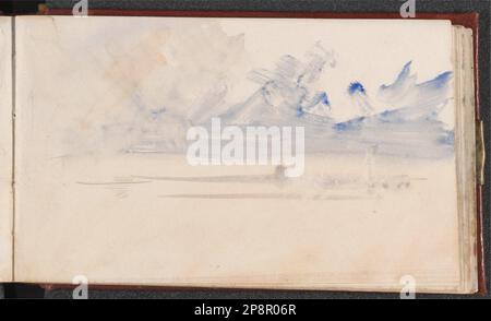 Das Channel Sketchbook, circa 1845, von Joseph Mallord William Turner Stockfoto