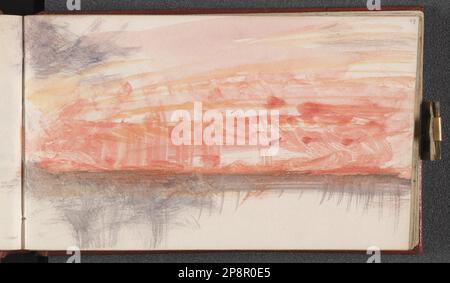 Das Channel Sketchbook, circa 1845, von Joseph Mallord William Turner Stockfoto