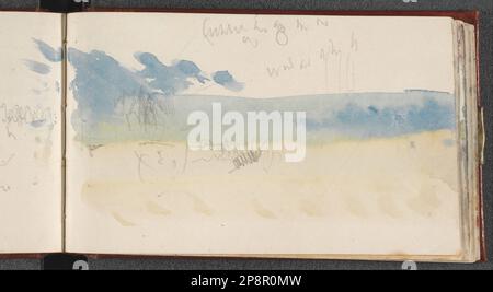 Das Channel Sketchbook, circa 1845, von Joseph Mallord William Turner Stockfoto