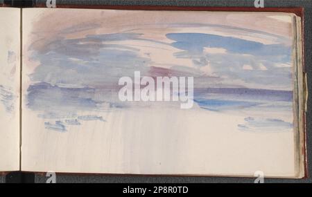 Das Channel Sketchbook, circa 1845, von Joseph Mallord William Turner Stockfoto