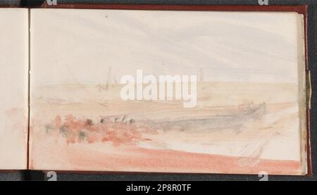 Das Channel Sketchbook, circa 1845, von Joseph Mallord William Turner Stockfoto