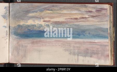 Das Channel Sketchbook, circa 1845, von Joseph Mallord William Turner Stockfoto