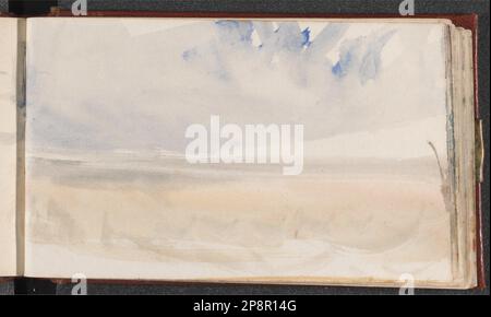 Das Channel Sketchbook, circa 1845, von Joseph Mallord William Turner Stockfoto