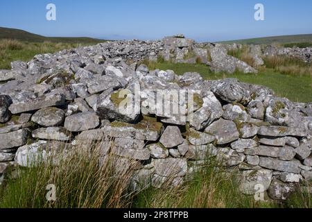 Cloghanmore Megalithic Court Grabmal in Malin More County Donegal EIRE Stockfoto