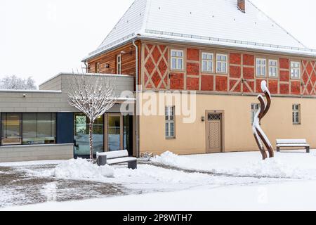 Impressionen aus Ballenstedt im Harz Stockfoto