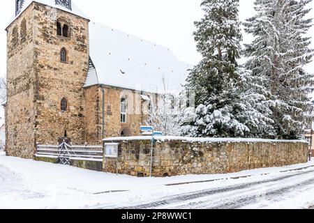 Impressionen aus Ballenstedt im Harz Stockfoto