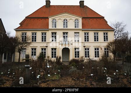 Der Dukale Witwenpalast in Plön im norddeutschen Bundesland Schleswig-Holstein Stockfoto