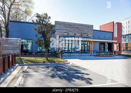 CHARLOTTE, NC-5. MÄRZ 2023: Bezirk Noda. Flexible Lösungen Für Den Arbeitsplatz. Stockfoto