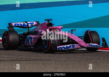 MANAMA, BAHRAIN, Sakhir Circuit, 4. März 2023: #31, Esteban OCON, FRA, Alpine F1 Team, während des Bahrain Formel 1 Grand Prix auf dem Bahrain Inte Stockfoto