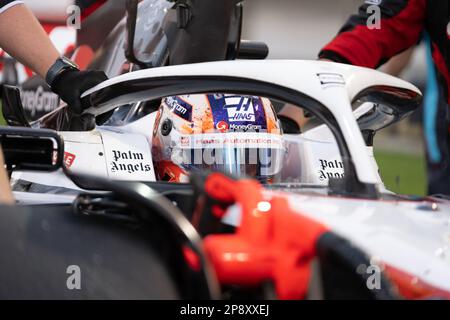 MANAMA, BAHRAIN, Sakhir Circuit, 3. März 2023: Während des Formel 1 Grand Prix in Bahrain auf der internationalen Rennstrecke von Bahrain am 03. März. 2023. Stockfoto