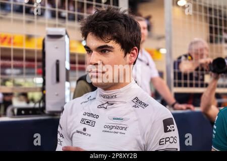 MANAMA, BAHRAIN, Sakhir Circuit, 3. März 2023: Während des Formel 1 Grand Prix in Bahrain auf der internationalen Rennstrecke von Bahrain am 03. März. 2023. Stockfoto