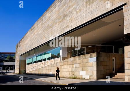 CGAC (Centro Gallego de Arte Contemporáneo). Santiago De Compostela. Coruña Provinz. Spanien. Camino de Santiago. Stockfoto