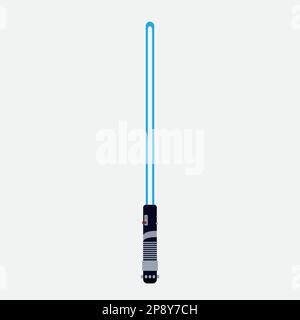 Vektordarstellung der zukünftigen Schwerter Stock Vektor