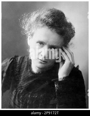 Marie Curie (1867-1934), Porträtfoto, vor 1934 Stockfoto