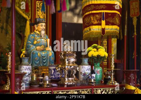 Vietnam, Hoi An, Minh Huong, Anbetungshaus Der Vorfahren, Stockfoto