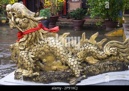 Vietnam, Hoi An, Minh Huong, Anbetungshaus Der Vorfahren, Stockfoto